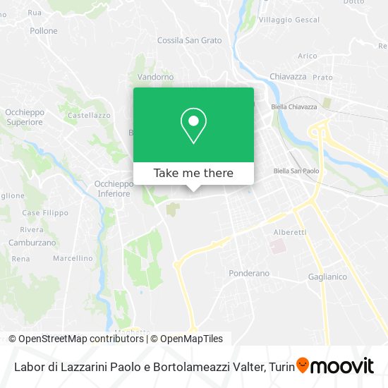 Labor di Lazzarini Paolo e Bortolameazzi Valter map