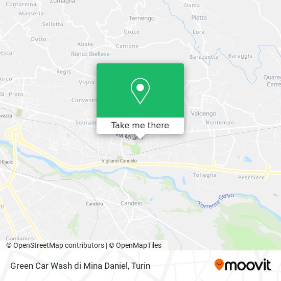 Green Car Wash di Mina Daniel map
