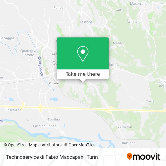 Technoservice di Fabio Maccapani map