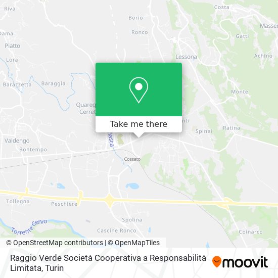 Raggio Verde Società Cooperativa a Responsabilità Limitata map