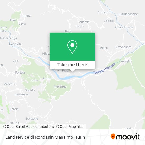 Landservice di Rondanin Massimo map