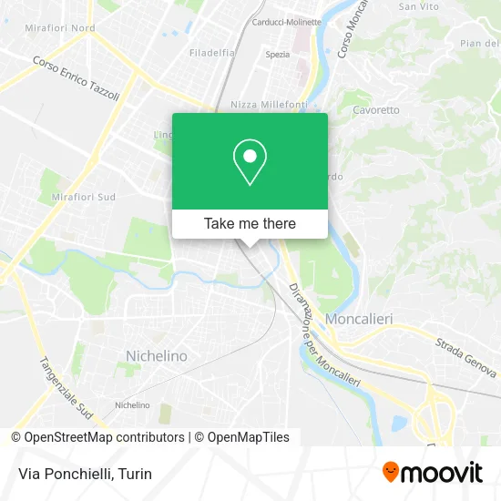 Ponchielli Street map