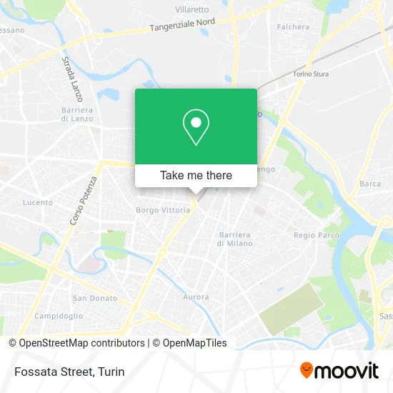 Fossata Street map