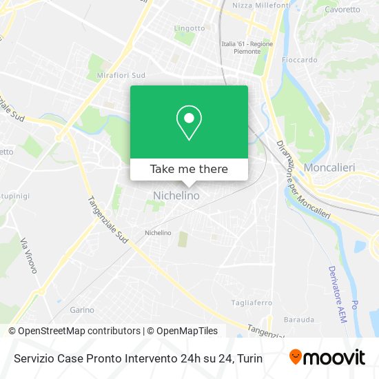 Servizio Case Pronto Intervento 24h su 24 map