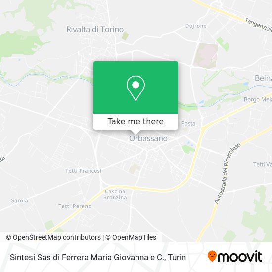 Sintesi Sas di Ferrera Maria Giovanna e C. map