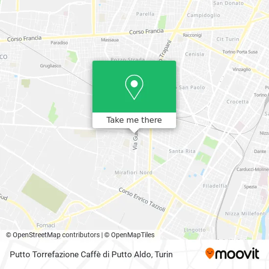 Putto Torrefazione Caffè di Putto Aldo map