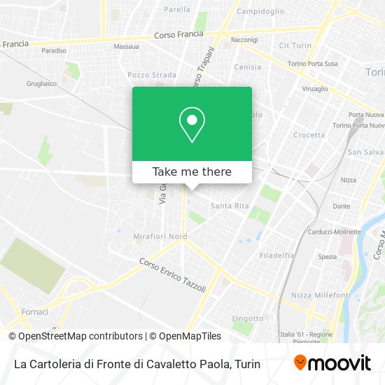 La Cartoleria di Fronte di Cavaletto Paola map