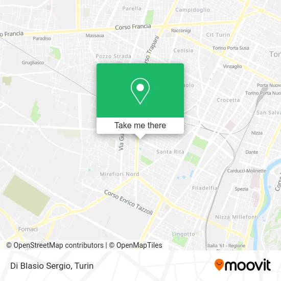 Di Blasio Sergio map