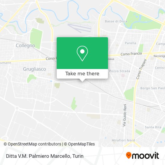 Ditta V.M. Palmiero Marcello map