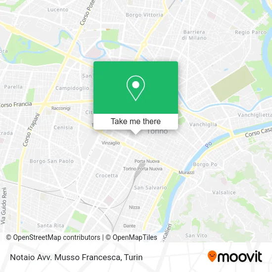 Notary Lawyer Musso Francesca map