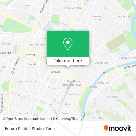 Futura Pilates Studio map