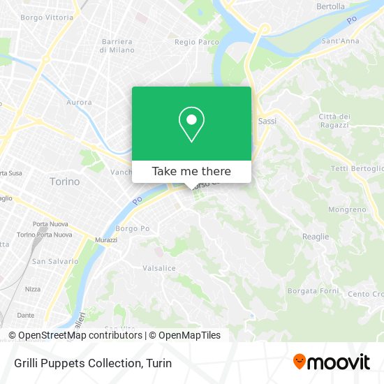 Grilli Puppets Collection map