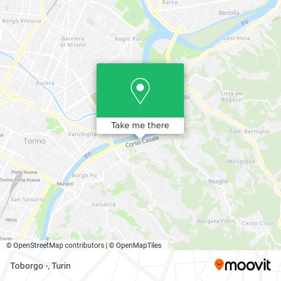 Toborgo - map