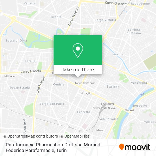 Parafarmacia Pharmashop Dott.ssa Morandi Federica Parafarmacie map