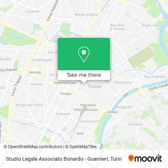 Studio Legale Associato Bonardo - Guarnieri map