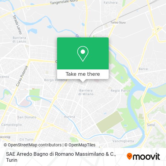 SAE Arredo Bagno di Romano Massimilano & C. map