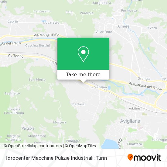 Idrocenter Macchine Pulizie Industriali map