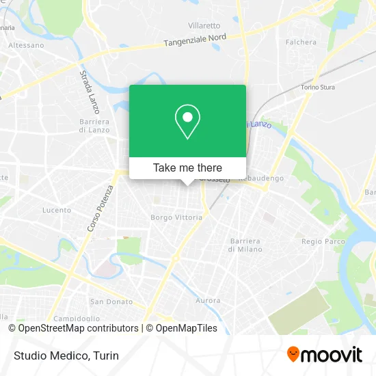 Studio Medico map