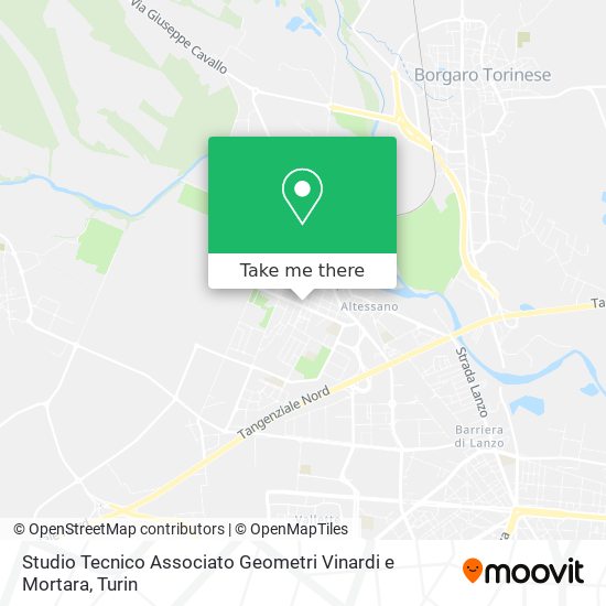 Studio Tecnico Associato Geometri Vinardi e Mortara map
