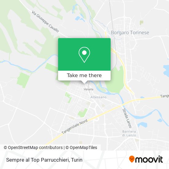 Sempre al Top Parrucchieri map