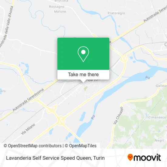 Speed Queen Self-Service Laundry map