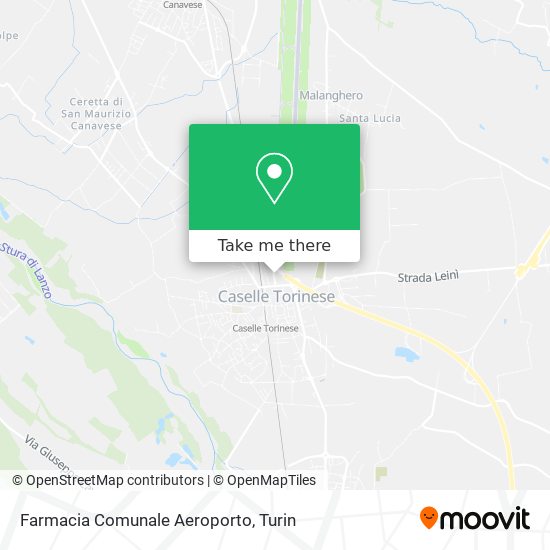 Farmacia Comunale Aeroporto map