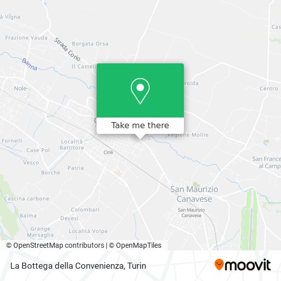 La Bottega della Convenienza map