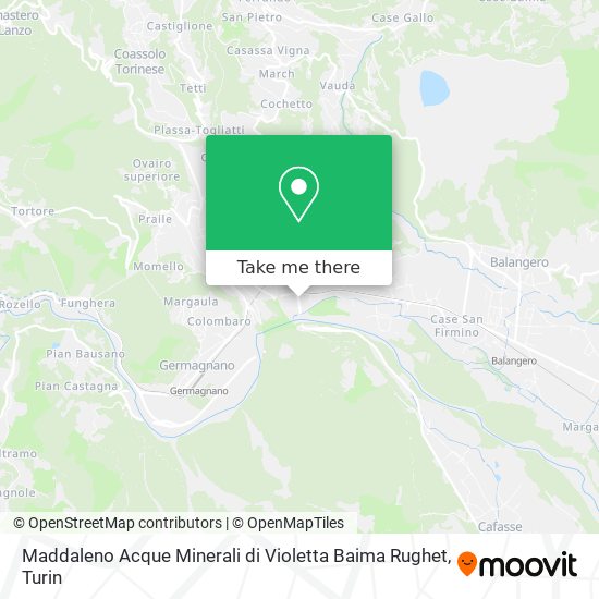 Maddaleno Acque Minerali di Violetta Baima Rughet map