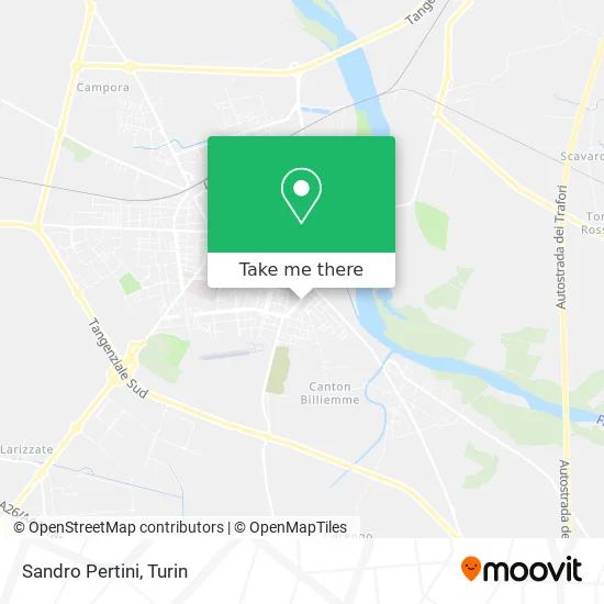 Sandro Pertini map