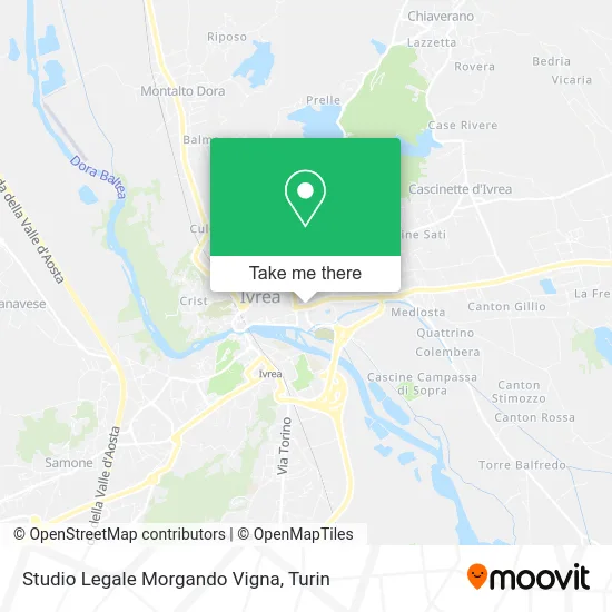 Morgando Vigna Legal Studio map