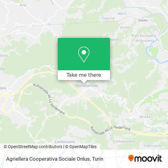 Agriellera Cooperativa Sociale Onlus map