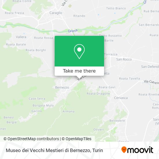 Museo dei Vecchi Mestieri di Bernezzo map
