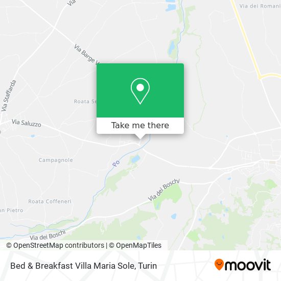 Bed & Breakfast Villa Maria Sole map