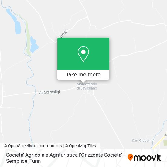 Societa' Agricola e Agrituristica l'Orizzonte Societa' Semplice map