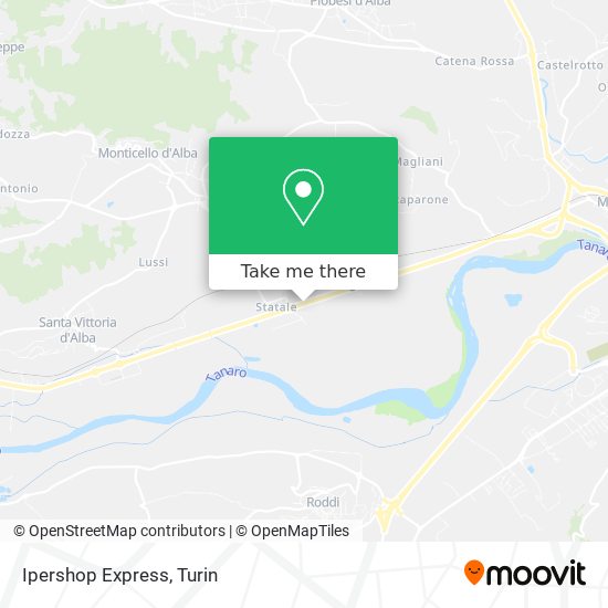 Ipershop Express map