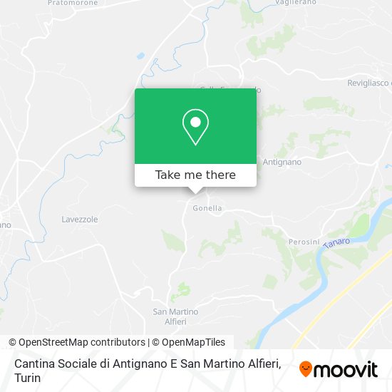 Cantina Sociale di Antignano E San Martino Alfieri map