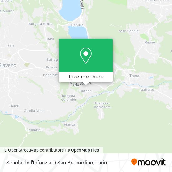 Scuola dell'Infanzia D San Bernardino map