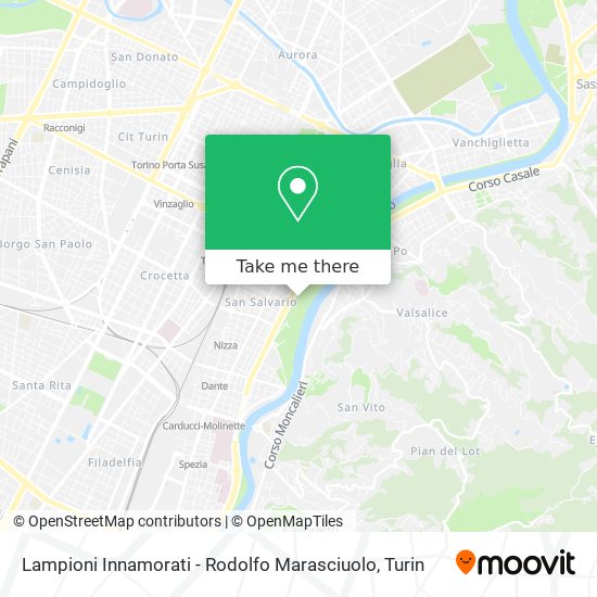 Lampioni Innamorati - Rodolfo Marasciuolo map