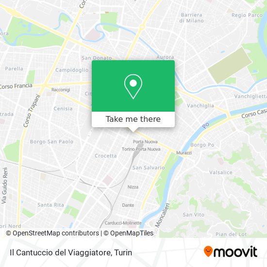 Il Cantuccio del Viaggiatore map