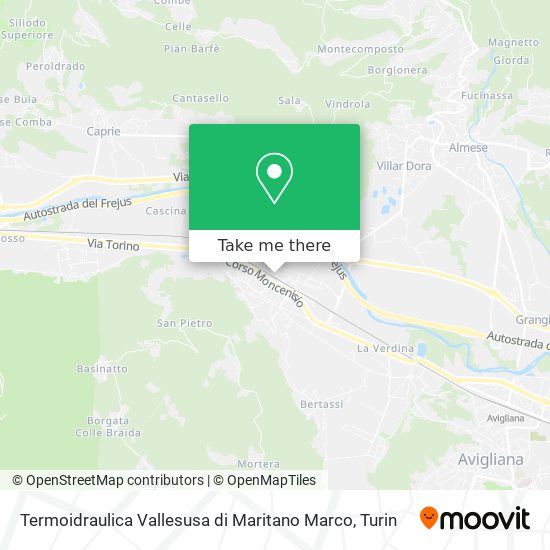 Termoidraulica Vallesusa di Maritano Marco map