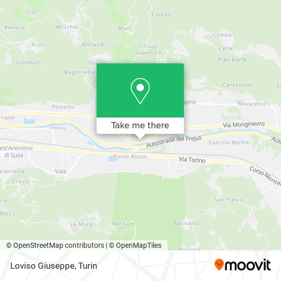 Loviso Giuseppe map