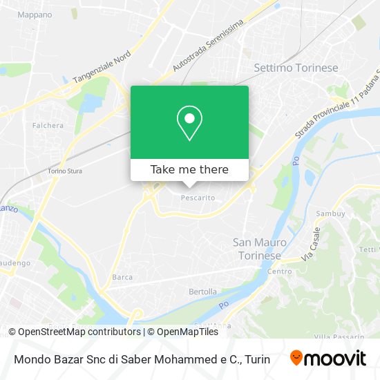 Mondo Bazar Snc di Saber Mohammed e C. map