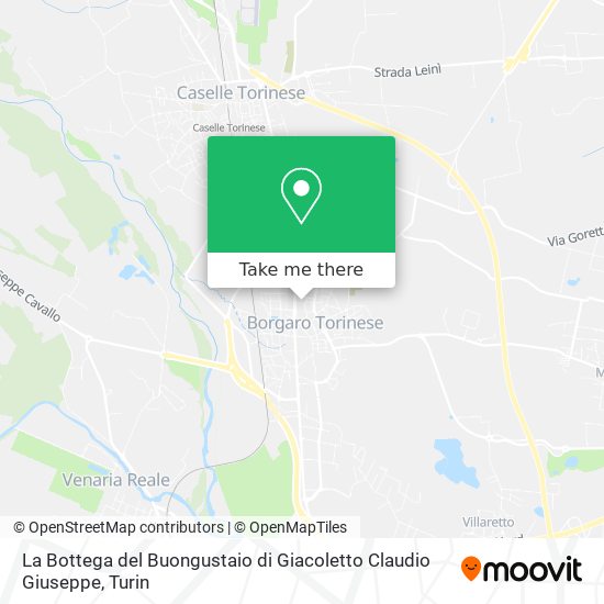La Bottega del Buongustaio di Giacoletto Claudio Giuseppe map