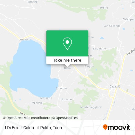 I.Di.Erre il Caldo - il Pulito map