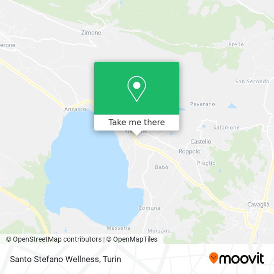 Santo Stefano Wellness map