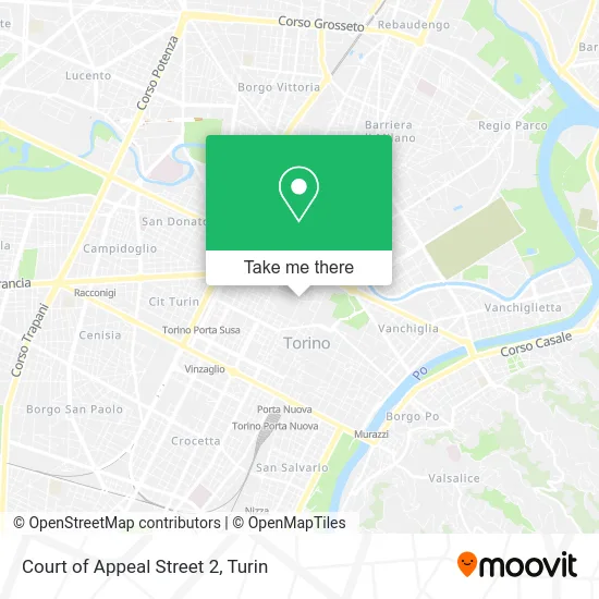 Court of Appeal Street 2 map