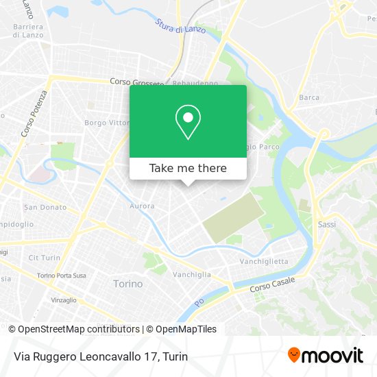 Via Ruggero Leoncavallo 17 map