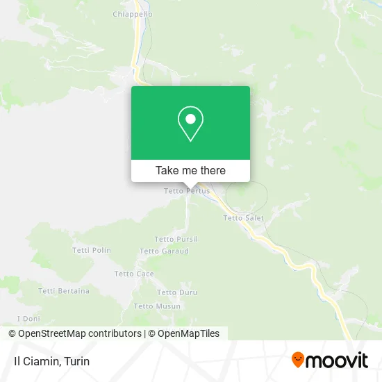 Il Ciamin map
