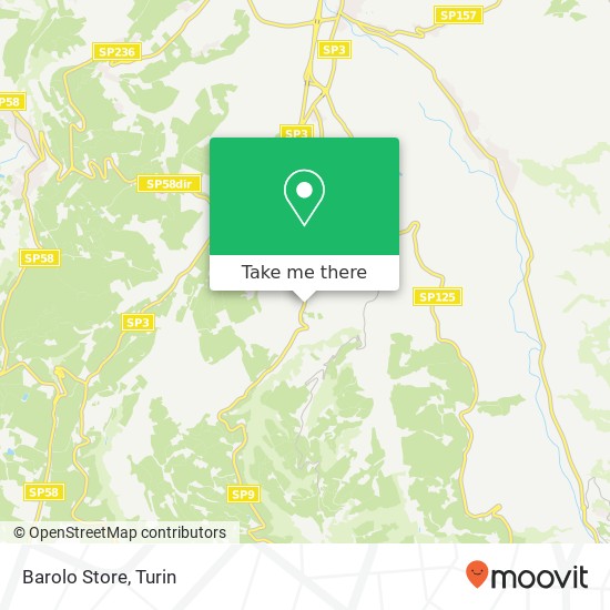Barolo Store map