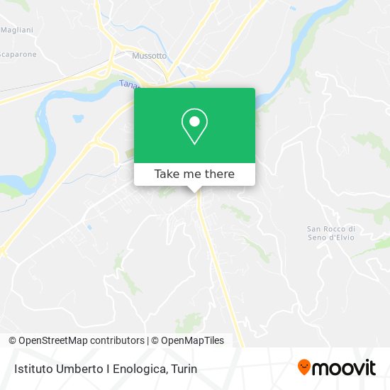 Istituto Umberto I Enologica map